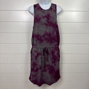 Sundry Evereve The Weekender Pink Gray Tie Dye Dress sz 2 / Medium